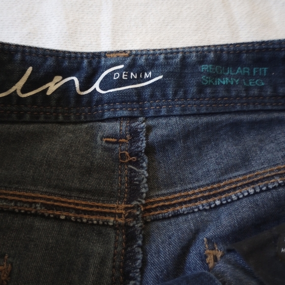 INC. Skinny Straight Jeans 4 - Picture 8 of 9